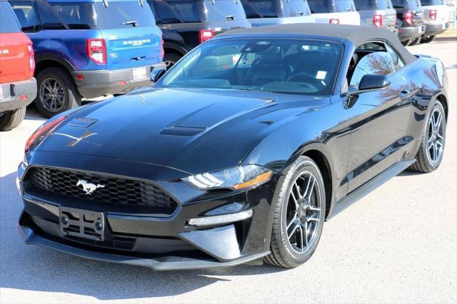 used 2022 Ford Mustang car, priced at $22,500