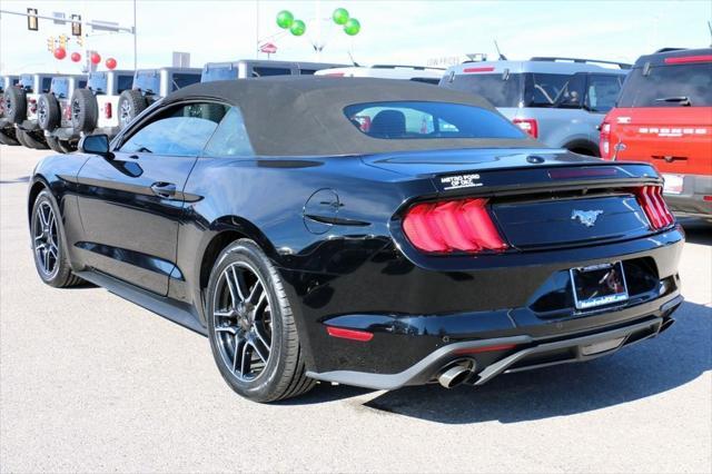 used 2022 Ford Mustang car, priced at $22,500