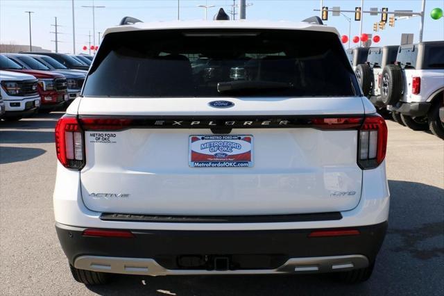 new 2025 Ford Explorer car, priced at $45,695