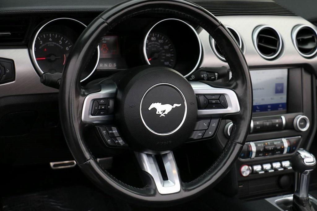 used 2022 Ford Mustang car, priced at $22,300