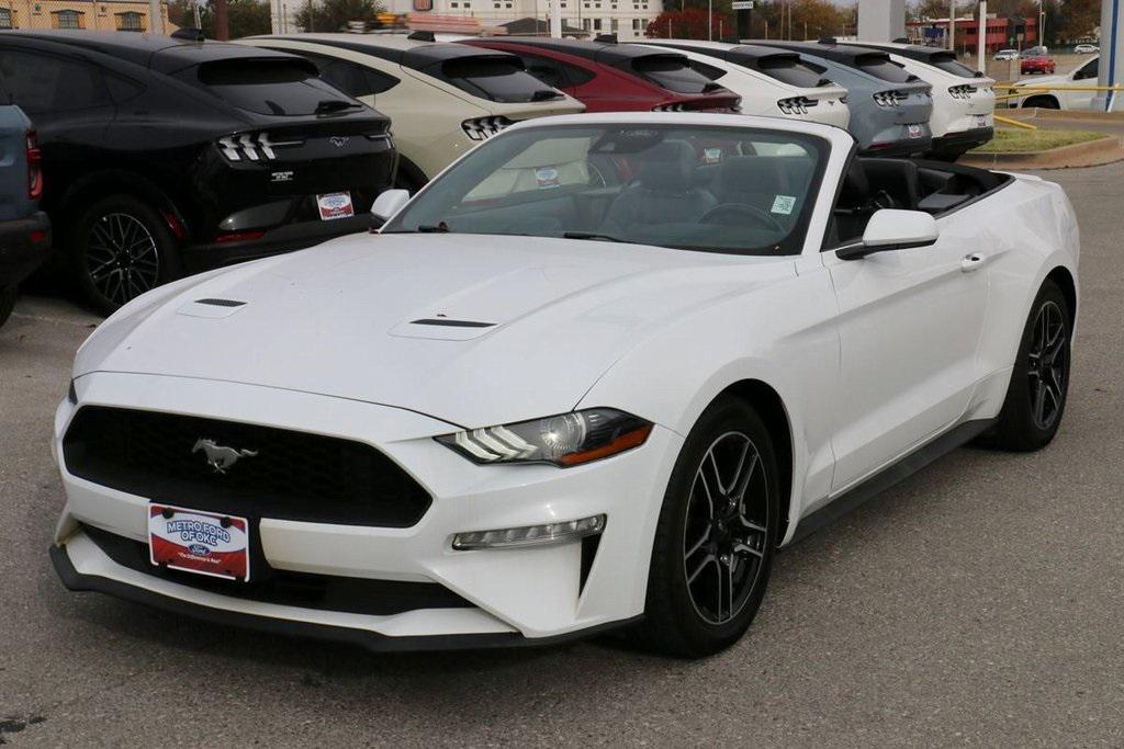 used 2022 Ford Mustang car, priced at $22,300