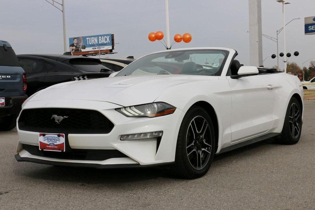 used 2022 Ford Mustang car, priced at $22,300