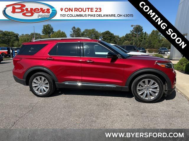 used 2021 Ford Explorer car, priced at $29,672