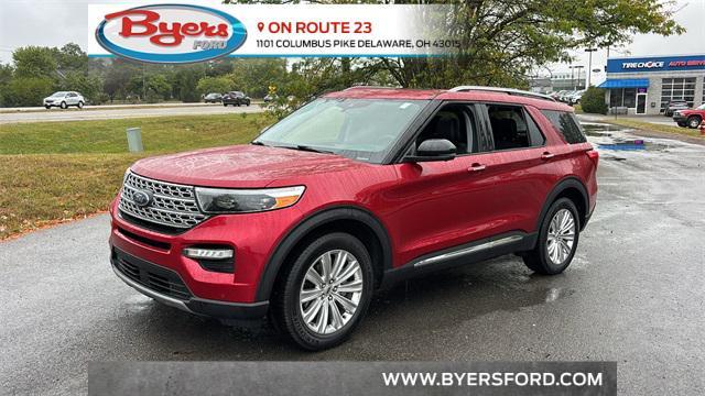 used 2021 Ford Explorer car, priced at $29,672