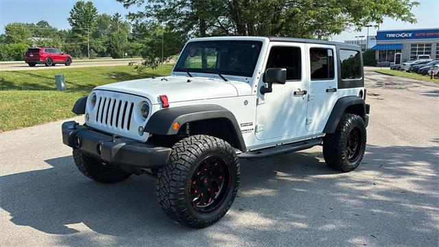 used 2017 Jeep Wrangler Unlimited car, priced at $24,183