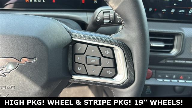 new 2025 Ford Mustang car, priced at $33,545