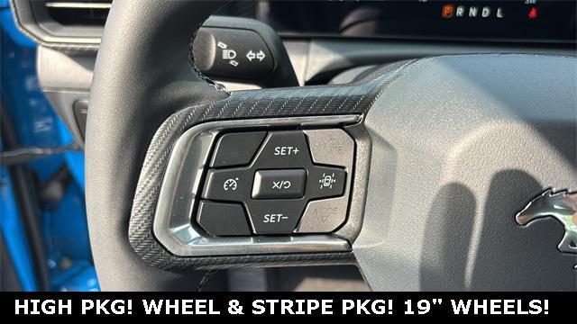 new 2025 Ford Mustang car, priced at $33,545