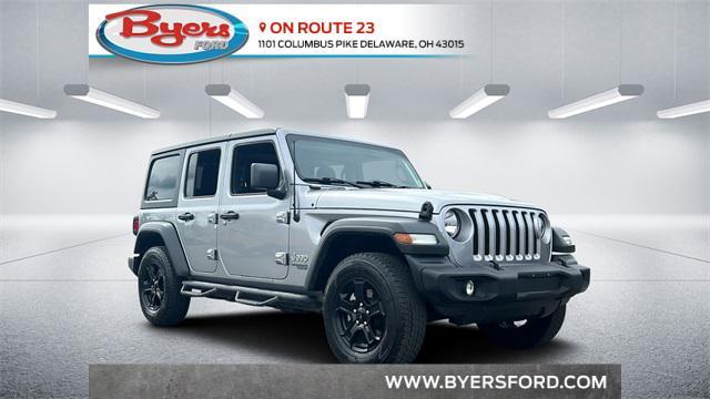 used 2020 Jeep Wrangler Unlimited car, priced at $26,057