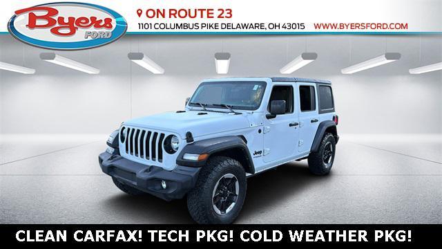 used 2020 Jeep Wrangler Unlimited car, priced at $24,762
