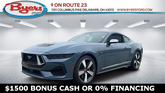 new 2025 Ford Mustang car, priced at $61,384