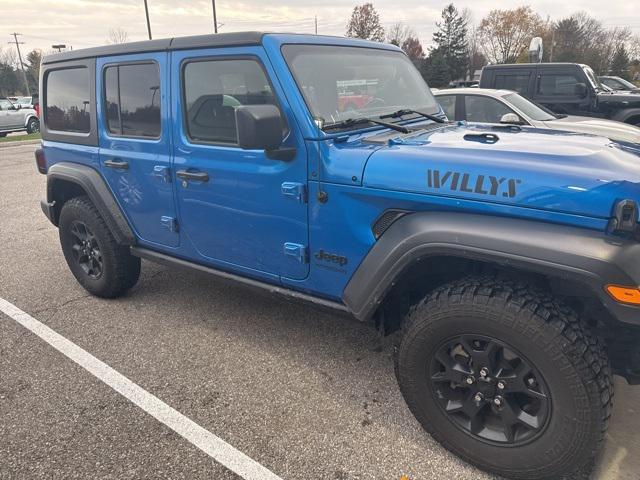 used 2022 Jeep Wrangler Unlimited car, priced at $29,979