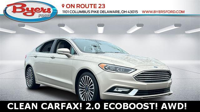 used 2017 Ford Fusion car, priced at $9,869