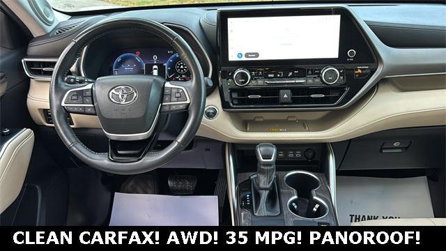 used 2023 Toyota Highlander Hybrid car, priced at $40,731
