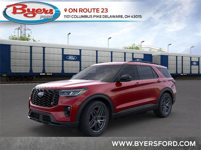 new 2025 Ford Explorer car, priced at $57,319