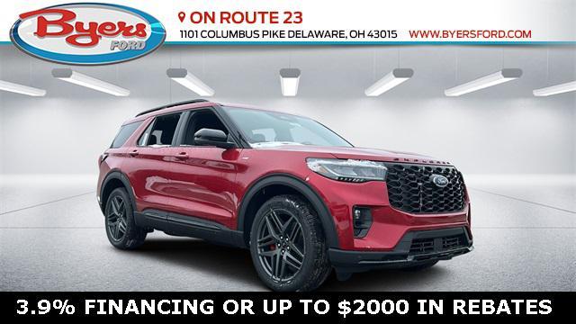 new 2025 Ford Explorer car, priced at $49,595