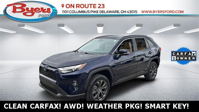 used 2022 Toyota RAV4 Hybrid car, priced at $34,515