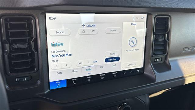 new 2025 Ford Bronco car, priced at $47,594