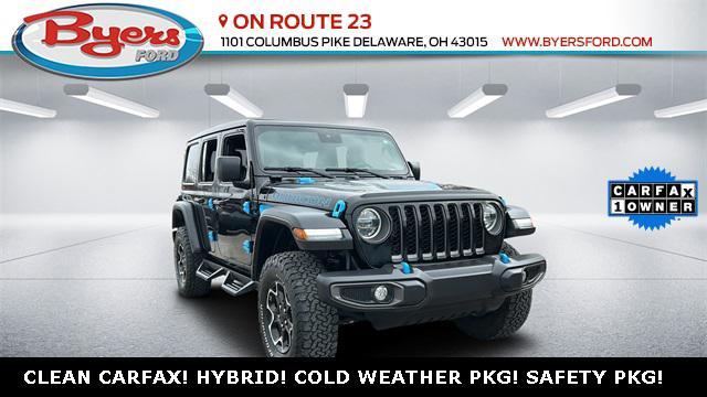 used 2021 Jeep Wrangler Unlimited 4xe car, priced at $32,490