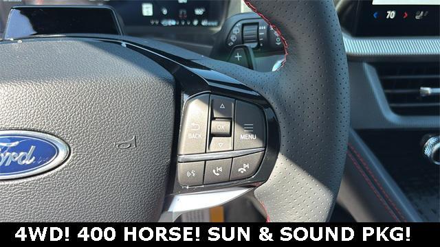 new 2025 Ford Explorer car, priced at $61,885