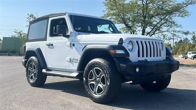 used 2020 Jeep Wrangler car, priced at $26,920