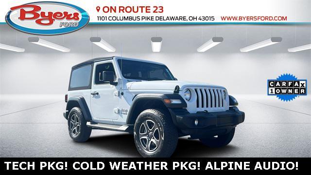 used 2020 Jeep Wrangler car, priced at $28,791