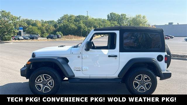 used 2020 Jeep Wrangler car, priced at $26,920