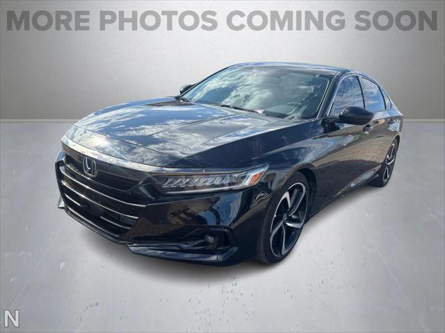 used 2021 Honda Accord car, priced at $23,991