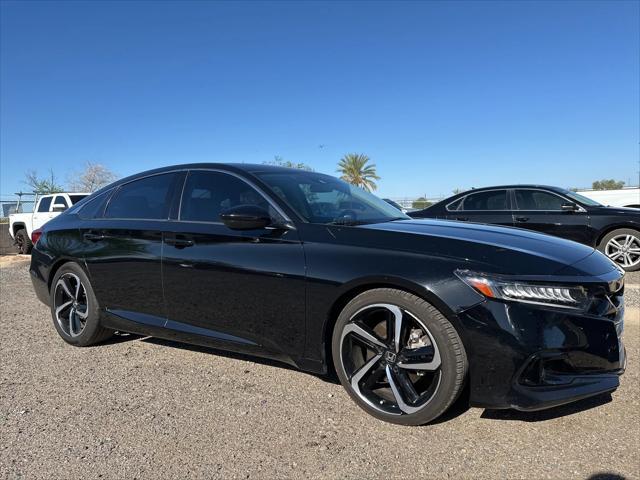 used 2021 Honda Accord car, priced at $23,991