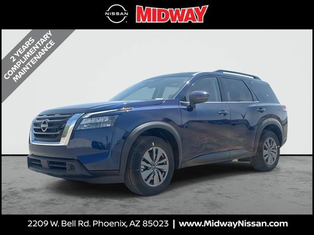 new 2025 Nissan Pathfinder car, priced at $38,538