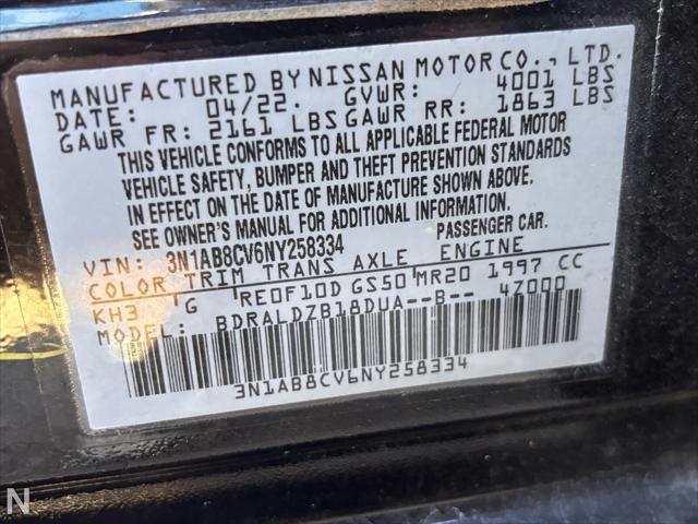 used 2022 Nissan Sentra car, priced at $16,591
