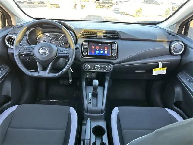 new 2025 Nissan Versa car, priced at $20,414