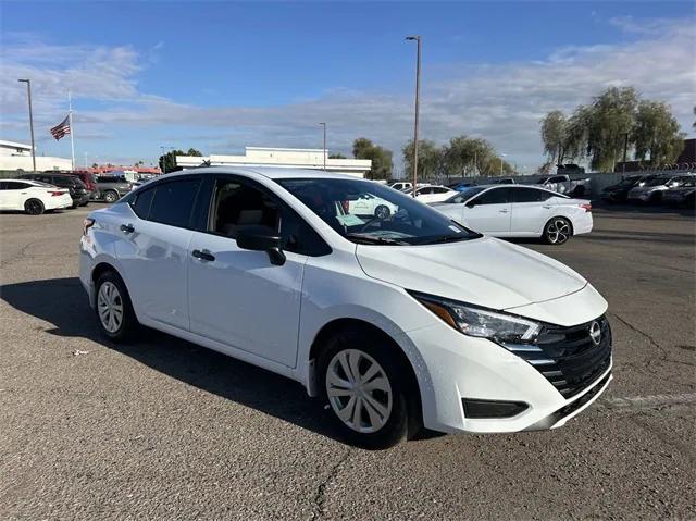 new 2025 Nissan Versa car, priced at $20,414