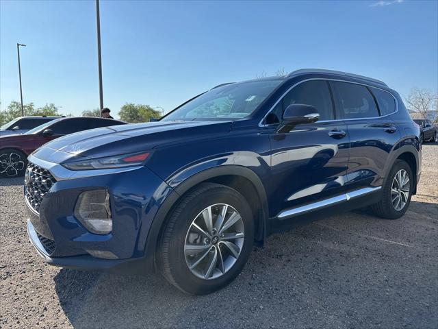 used 2019 Hyundai Santa Fe car, priced at $21,541