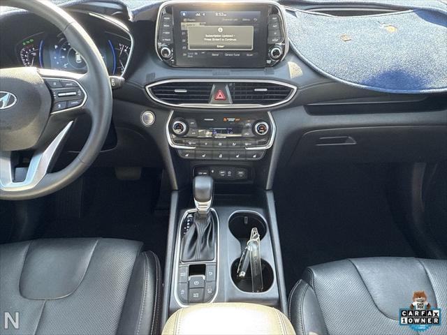 used 2019 Hyundai Santa Fe car, priced at $20,891