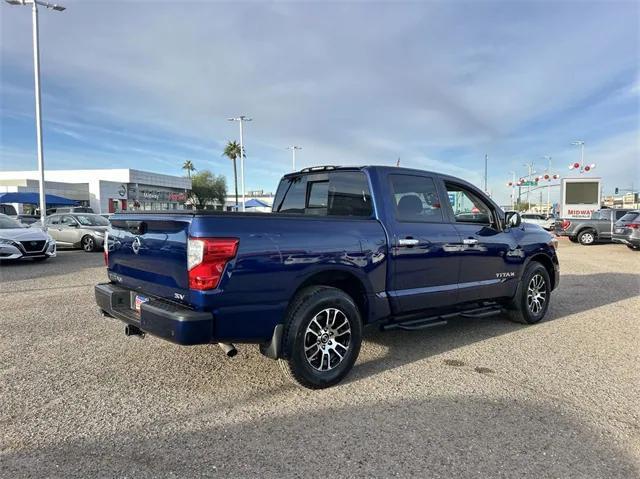 used 2021 Nissan Titan car, priced at $25,977