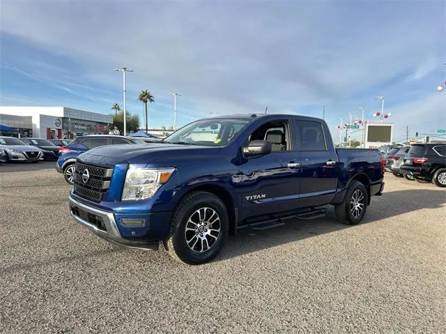 used 2021 Nissan Titan car, priced at $25,977