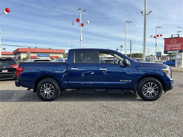 used 2021 Nissan Titan car, priced at $25,977