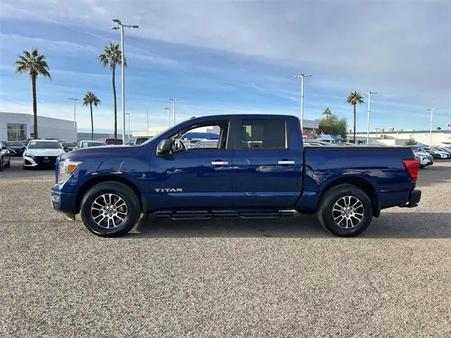 used 2021 Nissan Titan car, priced at $25,977