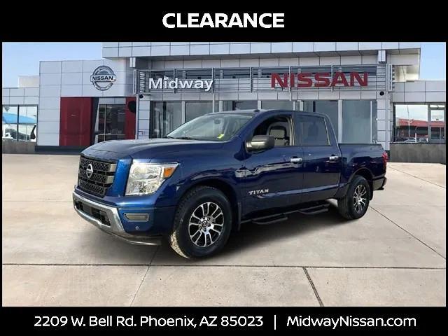 used 2021 Nissan Titan car, priced at $25,977