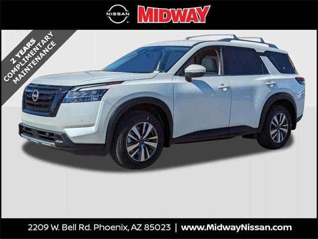 new 2024 Nissan Pathfinder car, priced at $40,917