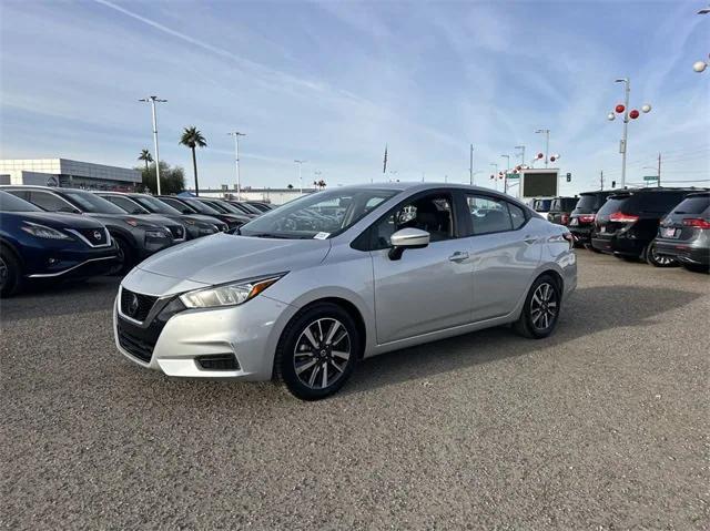 used 2021 Nissan Versa car, priced at $14,799