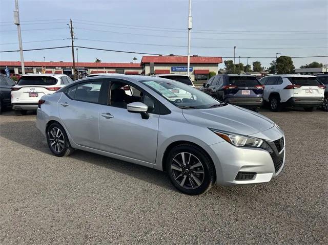 used 2021 Nissan Versa car, priced at $14,799