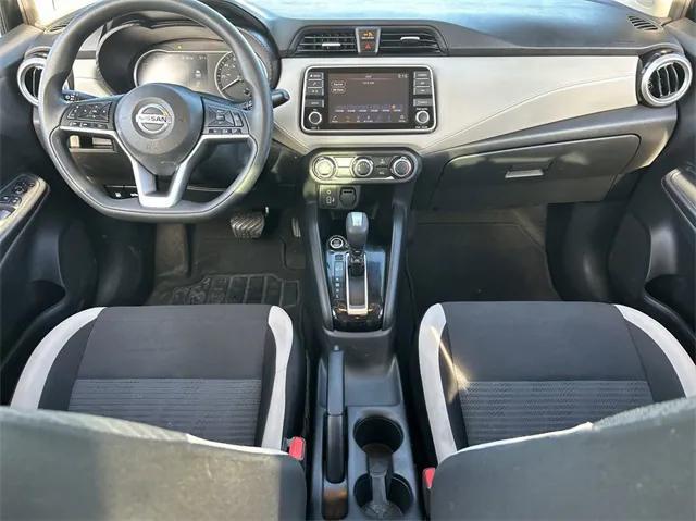 used 2021 Nissan Versa car, priced at $14,999