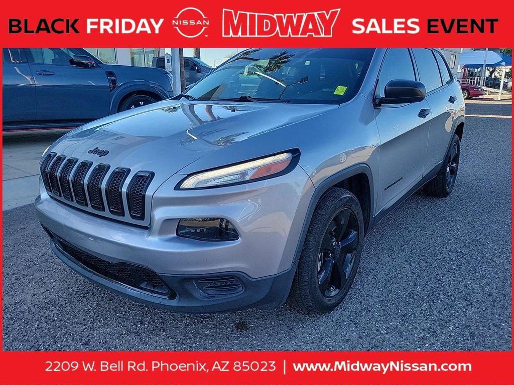 used 2017 Jeep Cherokee car, priced at $6,997