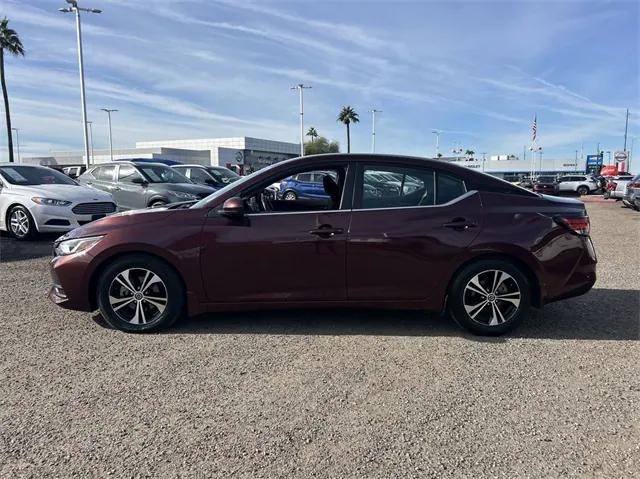 used 2021 Nissan Sentra car, priced at $15,477