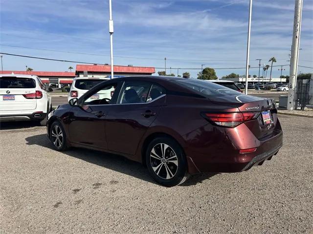 used 2021 Nissan Sentra car, priced at $15,477