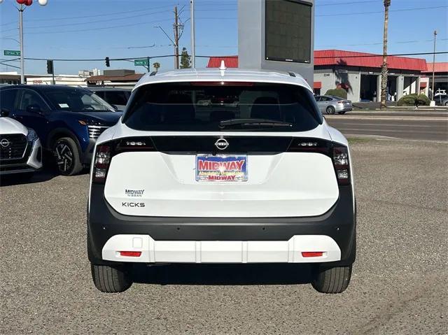 new 2025 Nissan Kicks car, priced at $23,182