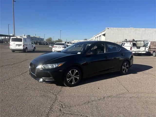 used 2021 Nissan Sentra car, priced at $16,388