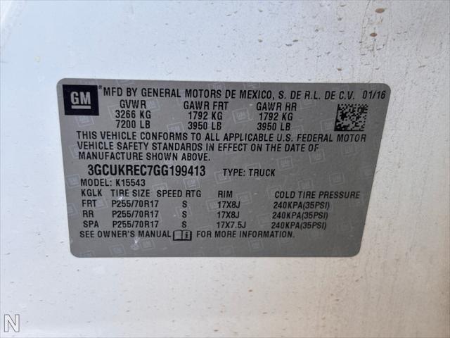 used 2016 Chevrolet Silverado 1500 car, priced at $21,491