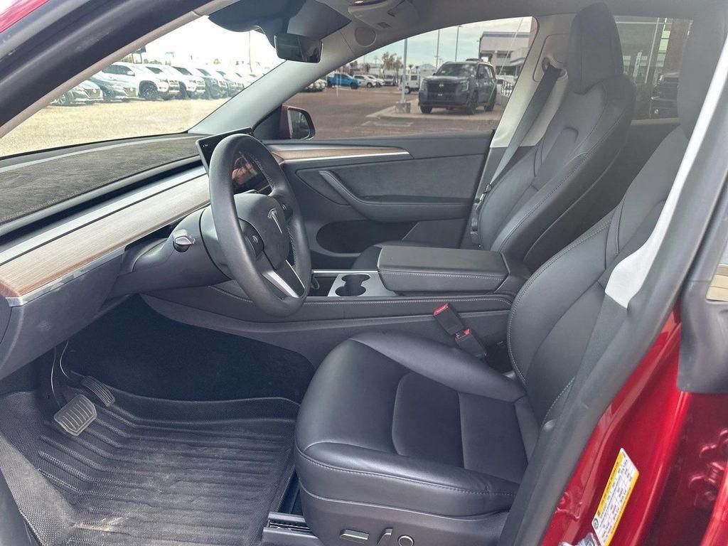 used 2025 Tesla Model Y car, priced at $36,999